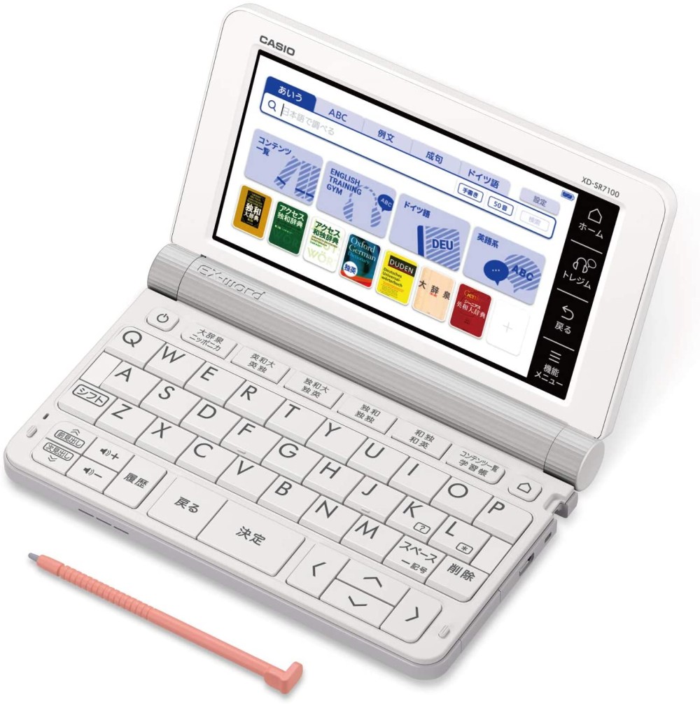 CASIO EX-word XD-SR7100 электронный словарь японско английский Немецкий
