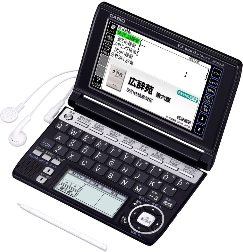 CASIO EX-word XD-A6600BK электронный словарь японско английский русский