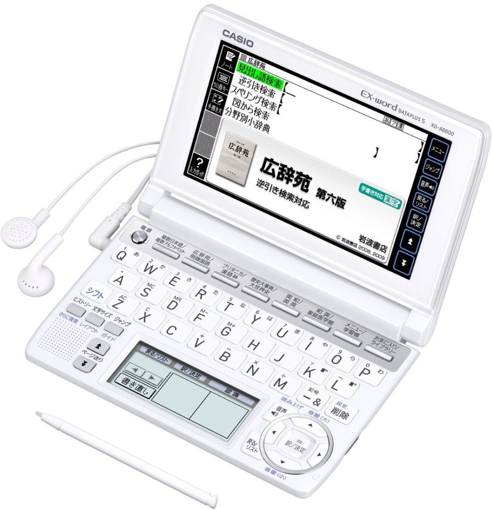 CASIO EX-word XD-A6600WE электронный словарь японско английский русский