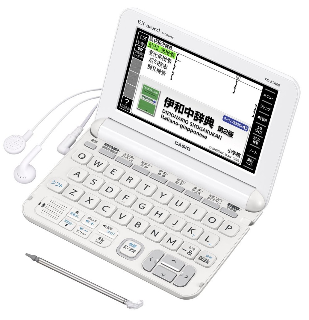 CASIO EX-word XD-K7400 электронный словарь японско английский итальянский русский