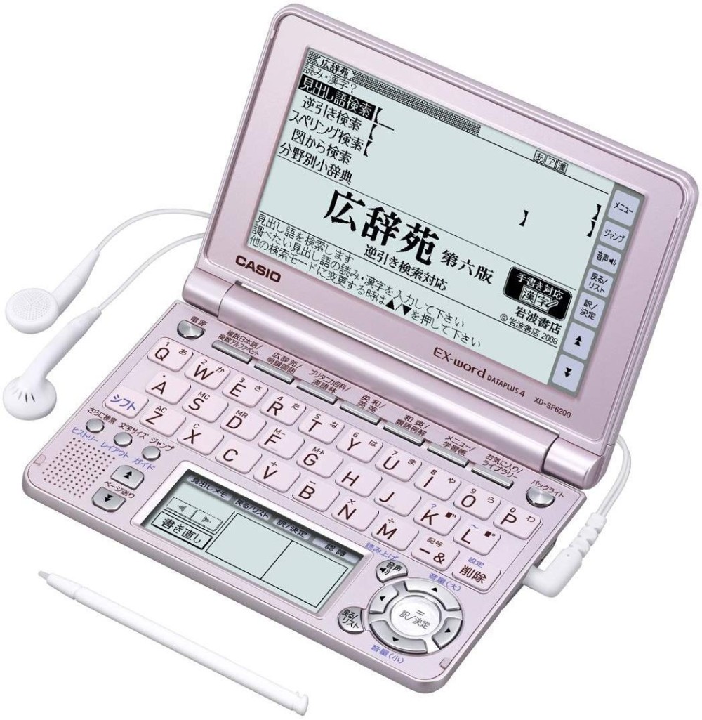 CASIO EX-word XD-SF6200PK электронный словарь японско английский русский