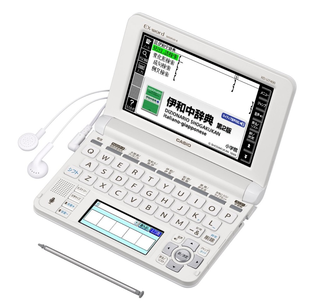 CASIO EX-word XD-U7400 электронный словарь японско английский итальянский русский