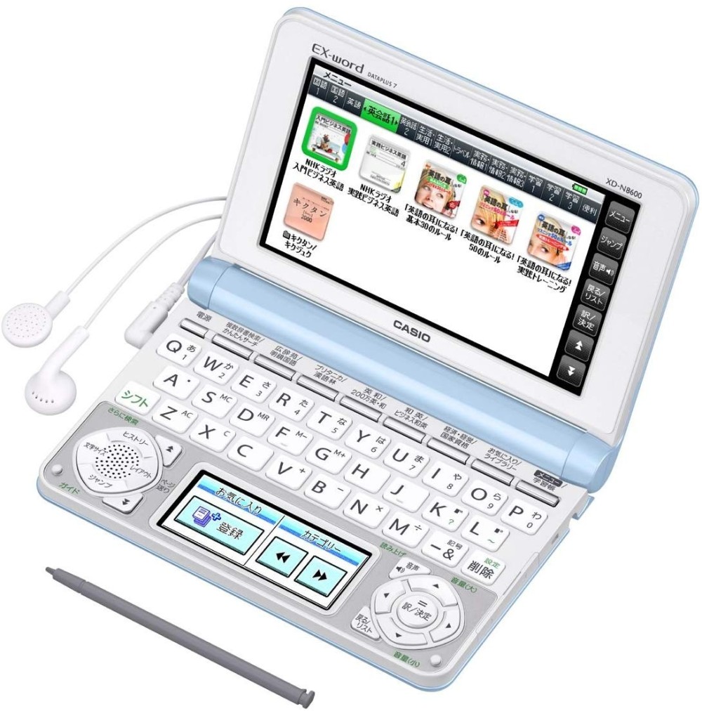 CASIO EX-word XD-N8600LB электронный словарь японско английский русский