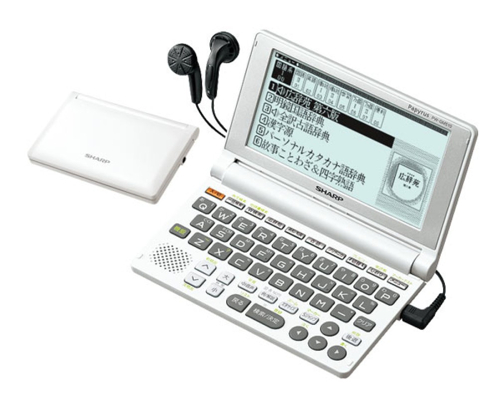 SHARP Papyrus PW-GM510 электронный словарь японско английский