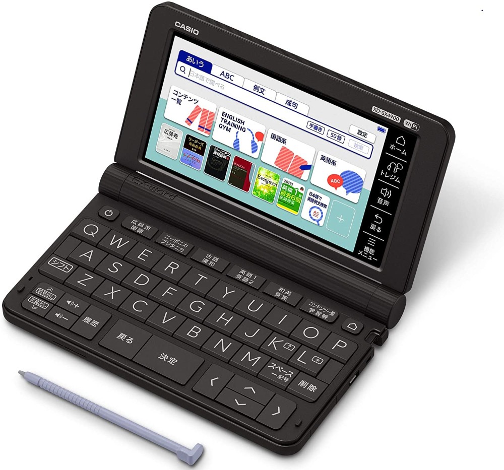 CASIO EX-word XD-SX4900BK Электронный словарь японский английский