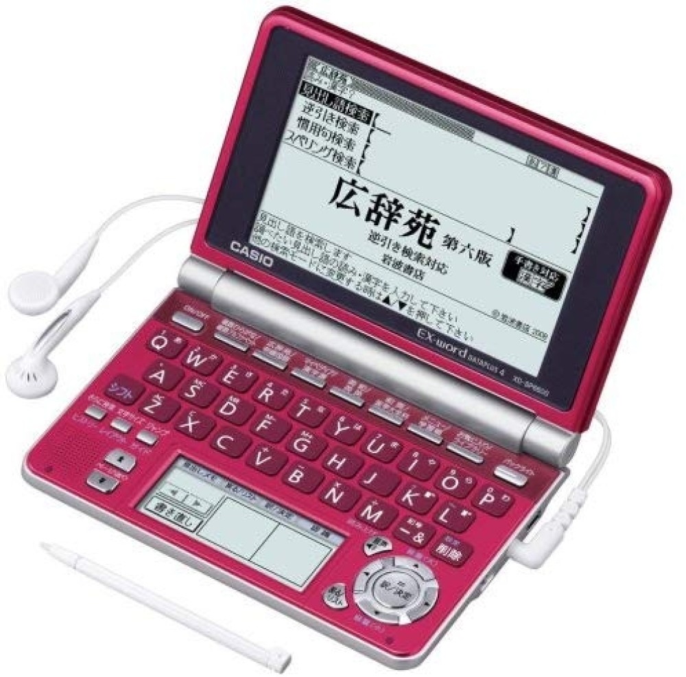 CASIO EX-word XD-SP6600RD электронный словарь японско английский русский
