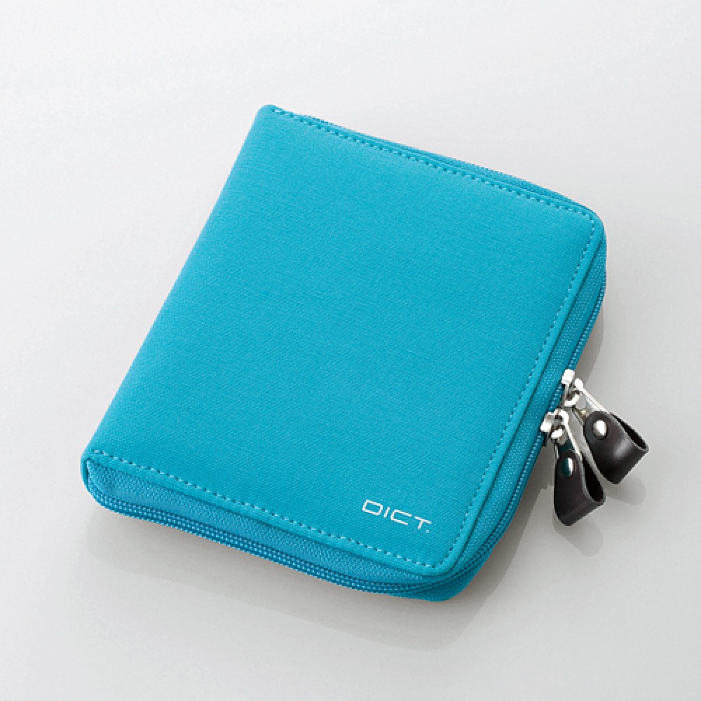 ELECOM DJC-017BU Book Cover Type Electronic Dictionary Case Blue